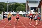 Decathlon 100 metres, 2024 EAP International Combined events, Hewcham, Northumberland.  Photo: David T. Hewitson/Sports for All Pics
